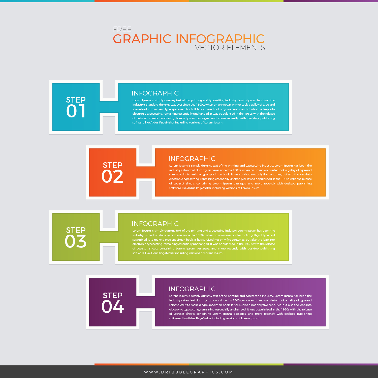 Free Graphic Infographic Vector Elements-02