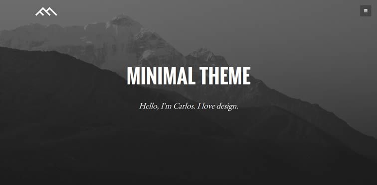 Minimal Dark bootstrap_template_themes_free_05