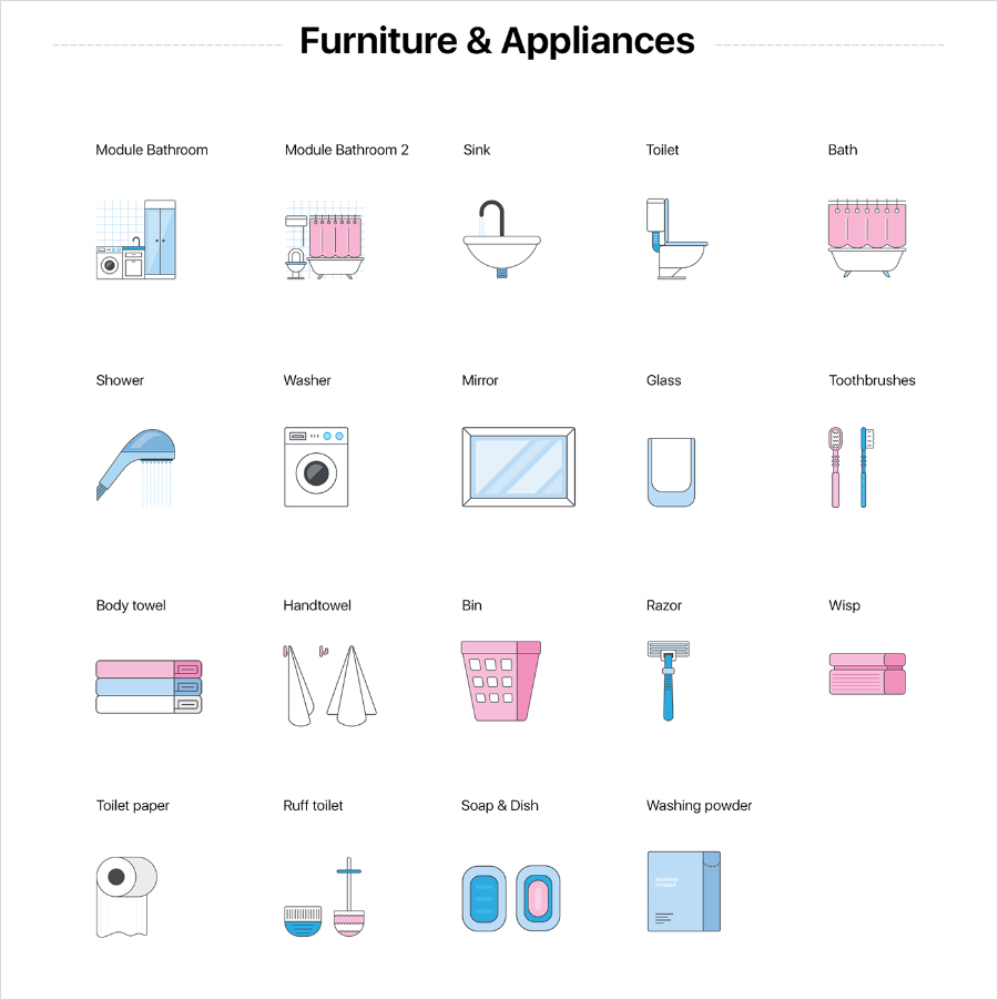 Free-Bathroom-&-Furniture-Icons-Collection-2