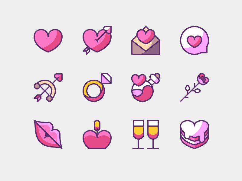 Free-Beautiful-Valentine-Icons-1