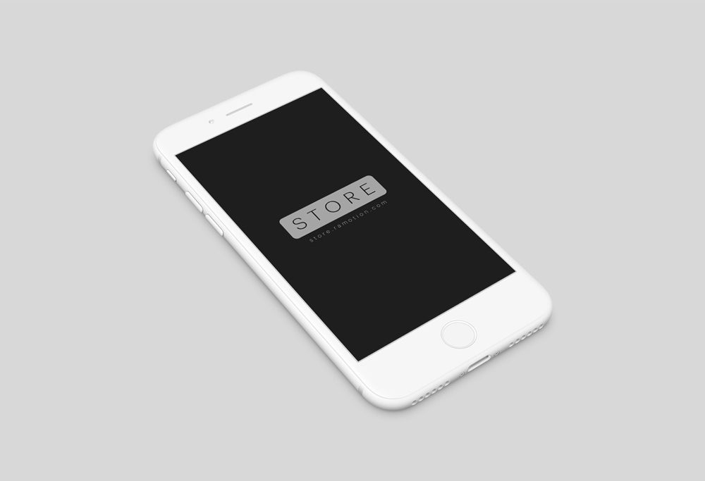 Download Free Clean iPhone 6 Mock-Up Psd Template | Dribbble Graphics PSD Mockup Templates