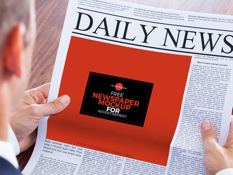 Free-Newspaper-MockUp-PSD-Template-For-Advertisement