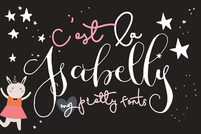 Cest-La-Isabelly-Free-Script-Demo-Font