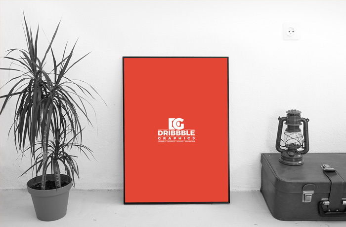 Free-Artistic-Indoor-Photo-Frame-Mockup