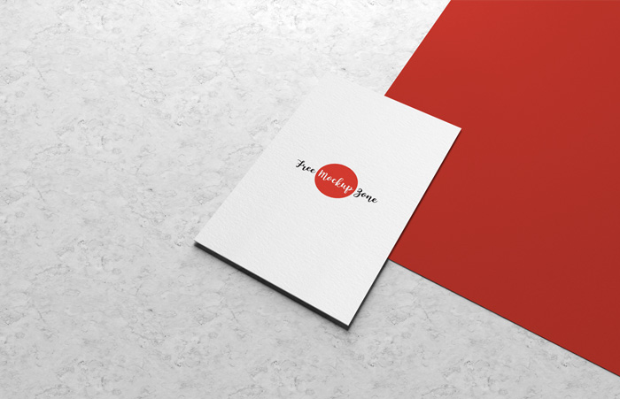 Free-Business-Card-Mockup-on-Marbal-Background