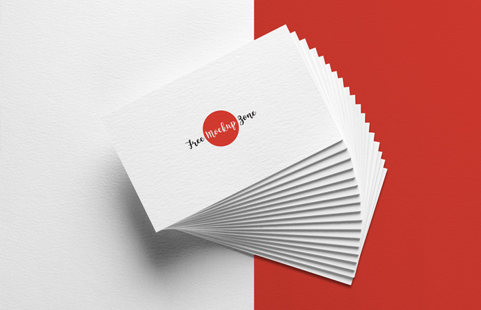 Free-Elegant-Business-Card-MockUp-on-Texture-Background
