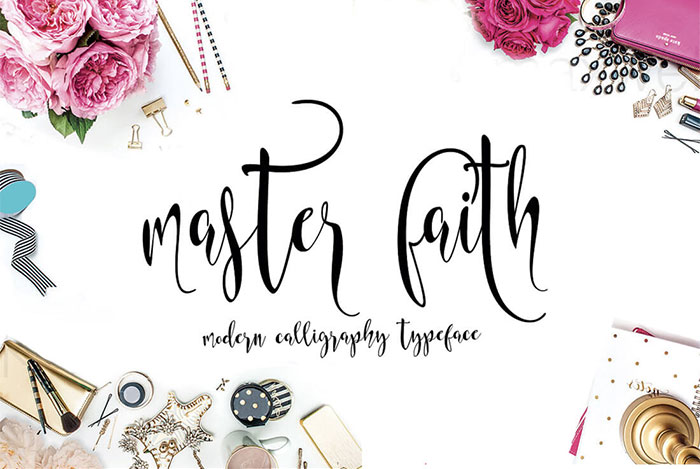 Master-Faith-Modern-Calligraphy-Typeface