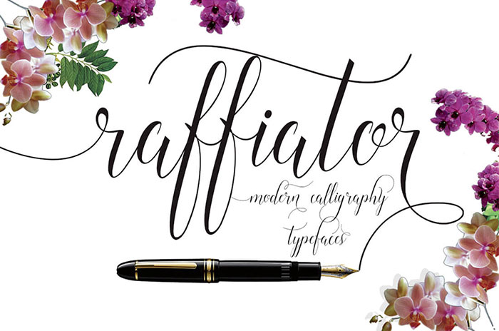 Raffiator-Modern-Calligraphy-Typefaces