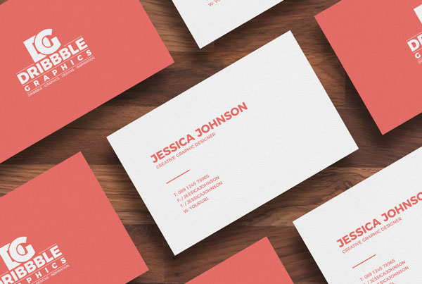 Isolated-Business-Card-Mockup