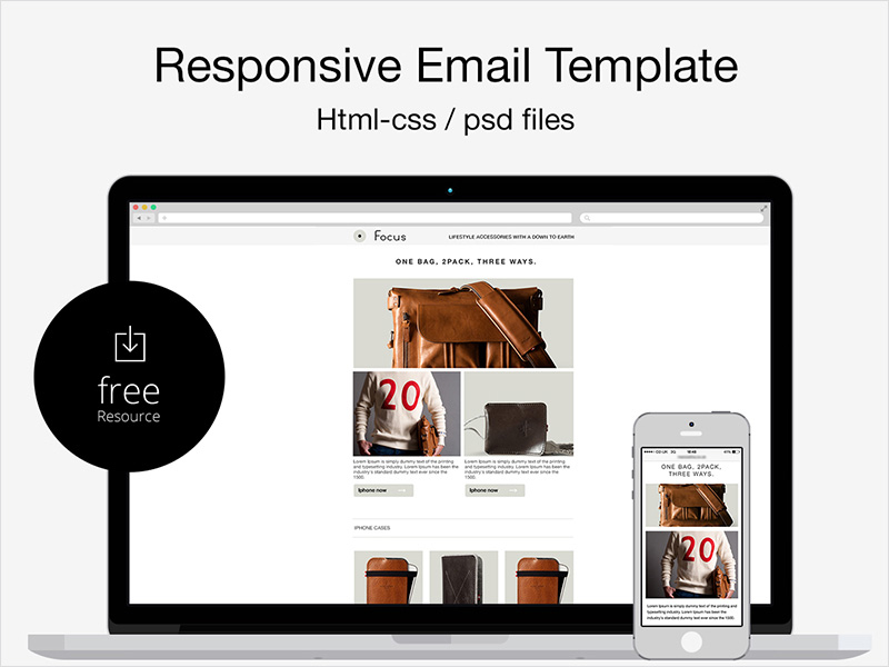 Free-Responsive-Email-PSD-&-HTML-Template