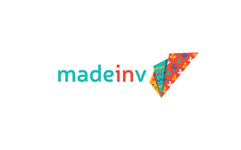 Made-in-V-Textile-Selling-Company-Logo-Design