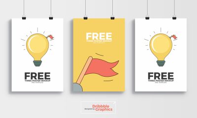 3-Poster-Mockup-PSD-Template