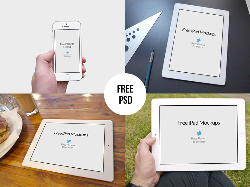 Free-iPad-&-iPhone-5s-Mockups-PSD