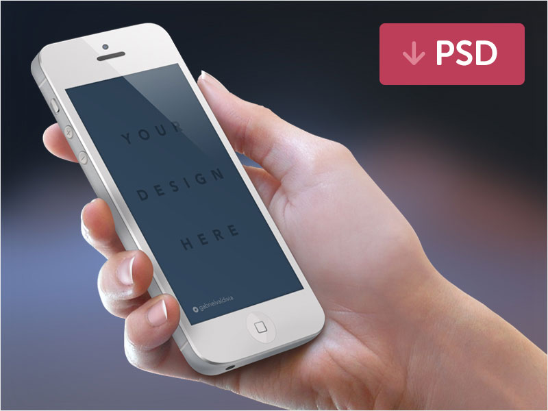 Free-iPhone-Mockup-PSD-White