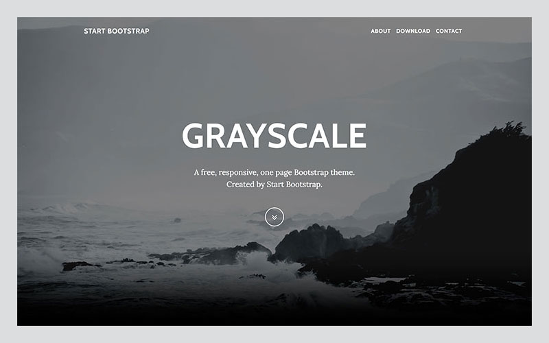 Grayscale-A-Free-Multipurpose-One-Page-Bootstrap-theme