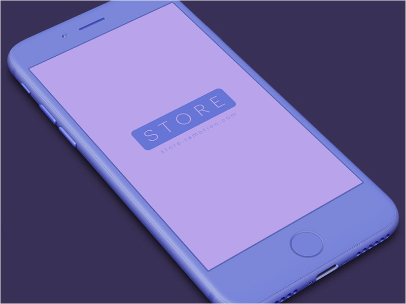 iPhone-Clay-Mockup-PSD