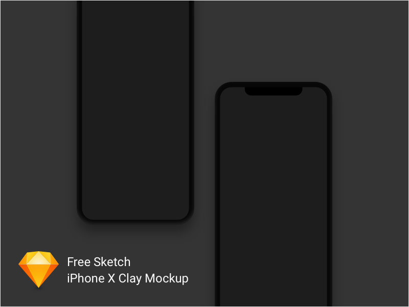 iPhone-X-Clay-Mockup-Freebie