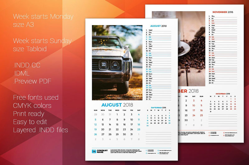 Wall-Calendar-2018-INDD-CC-&-IDML-Layered-Files