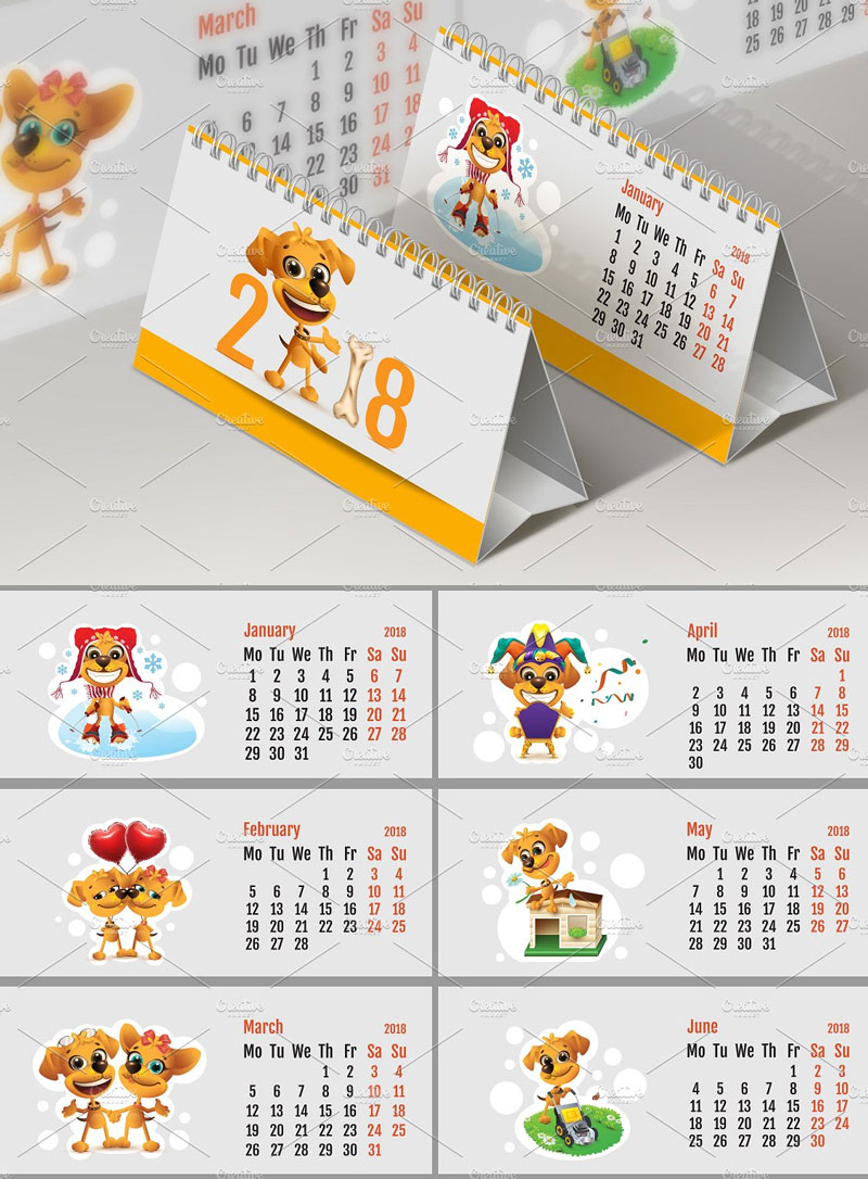 Yellow-Dog-2018-Calendar