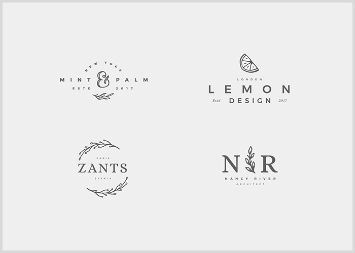 girly logos design