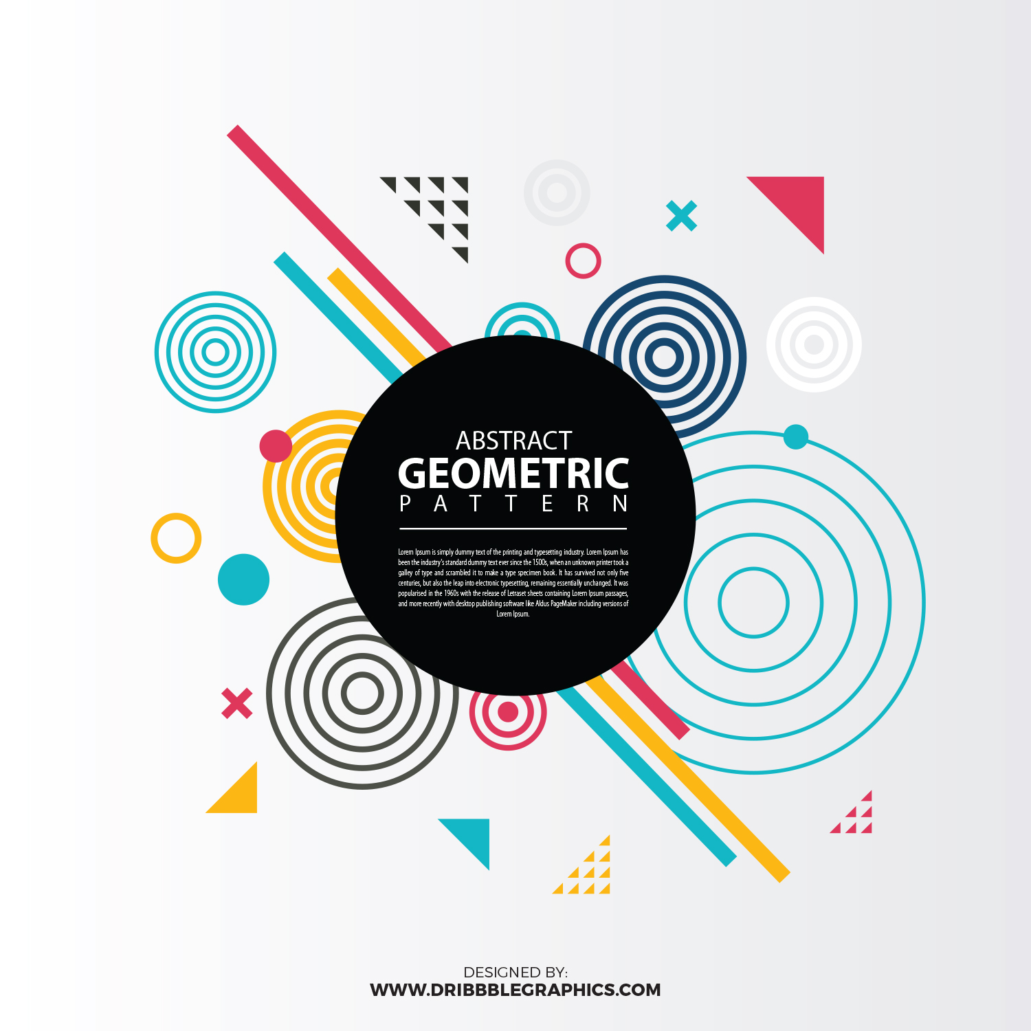 4 Free Abstract Geometric Pattern Vector Files | Dribbble Graphics