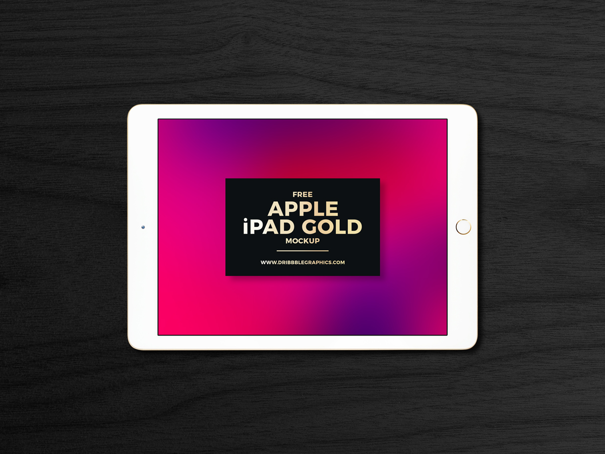 Free-Apple-iPad-Gold-Mockup-2018