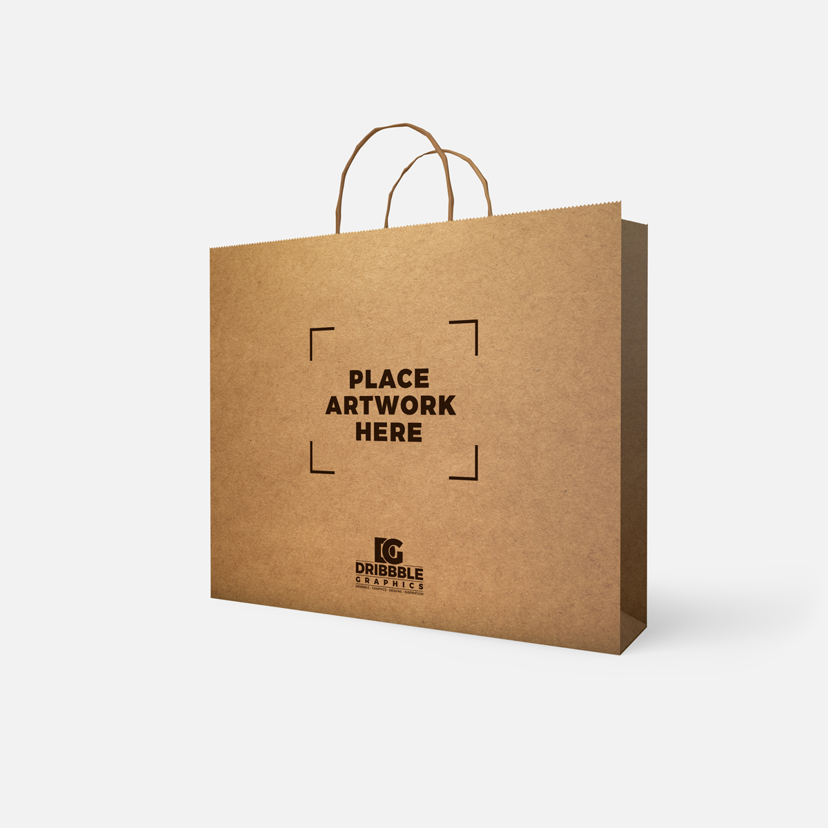 Download Free PSD Paper Bag Mockup 2018 | Dribbble Graphics PSD Mockup Templates