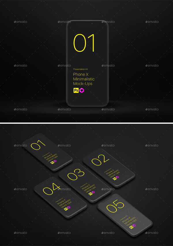 Phone-X-Minimalistic-Mock-Ups-2018