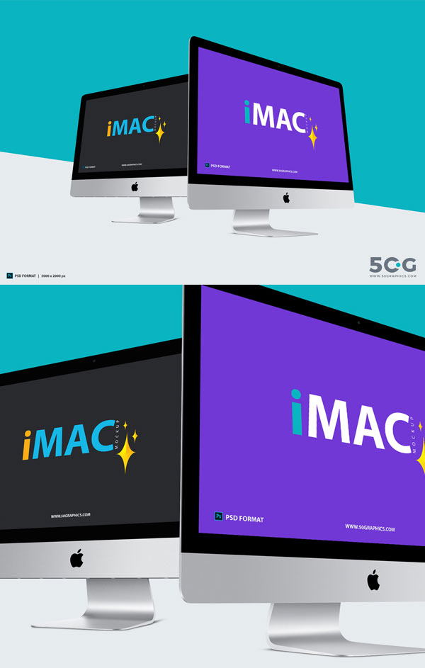 Two-Different-Perspective-iMac-Mockup-2018