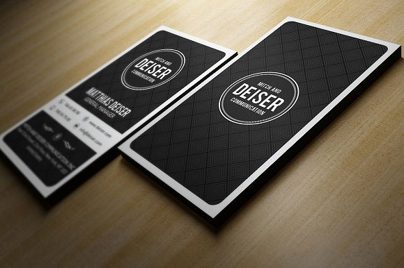 Black-And-White-Business-Card