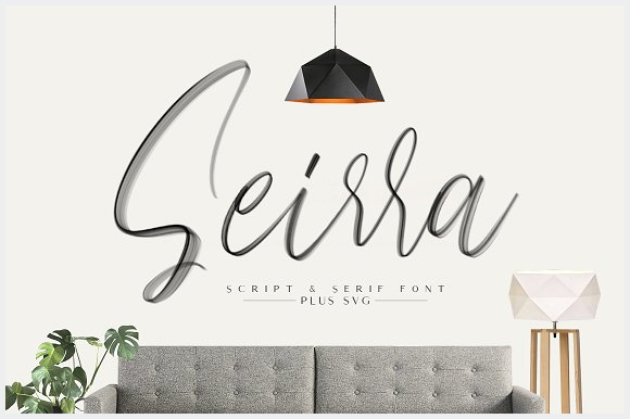 Seirra-Typeface-SVG
