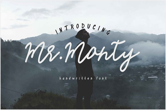 Mr.Monty-Handwritten-Script