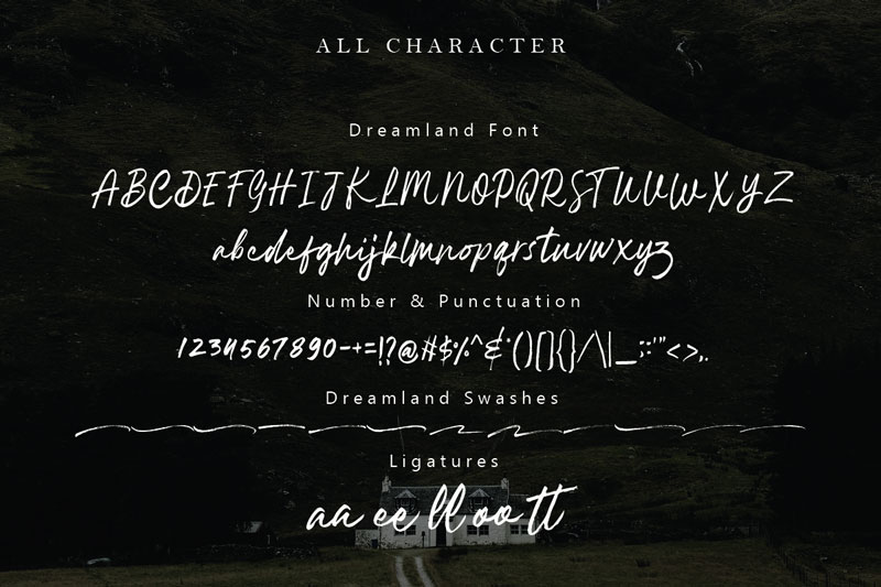 Free-Dreamland-Brush-Font-Demo-7