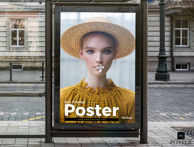 Bus-Shelter-Poster-Mockup-PSD-Template