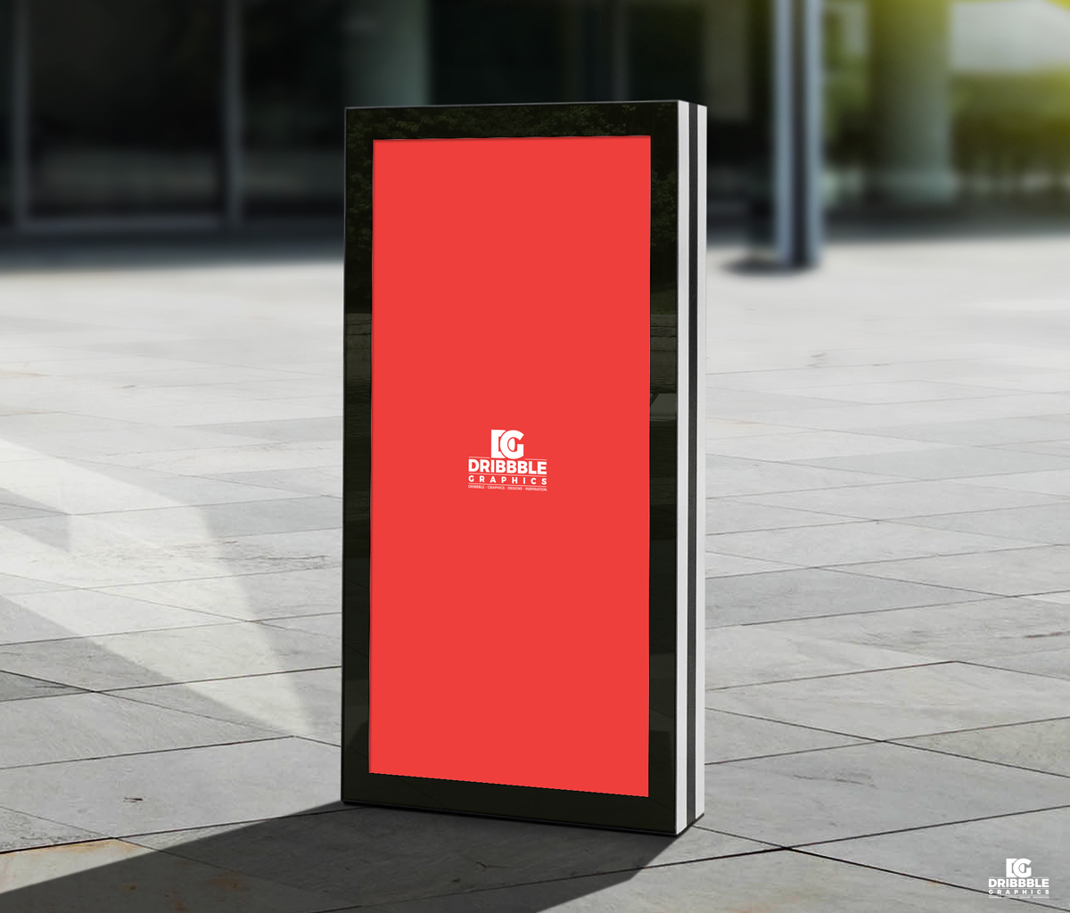 Free-Vertical-Advertisement-Poster-Billboard-Mockup-PSD-2018-600