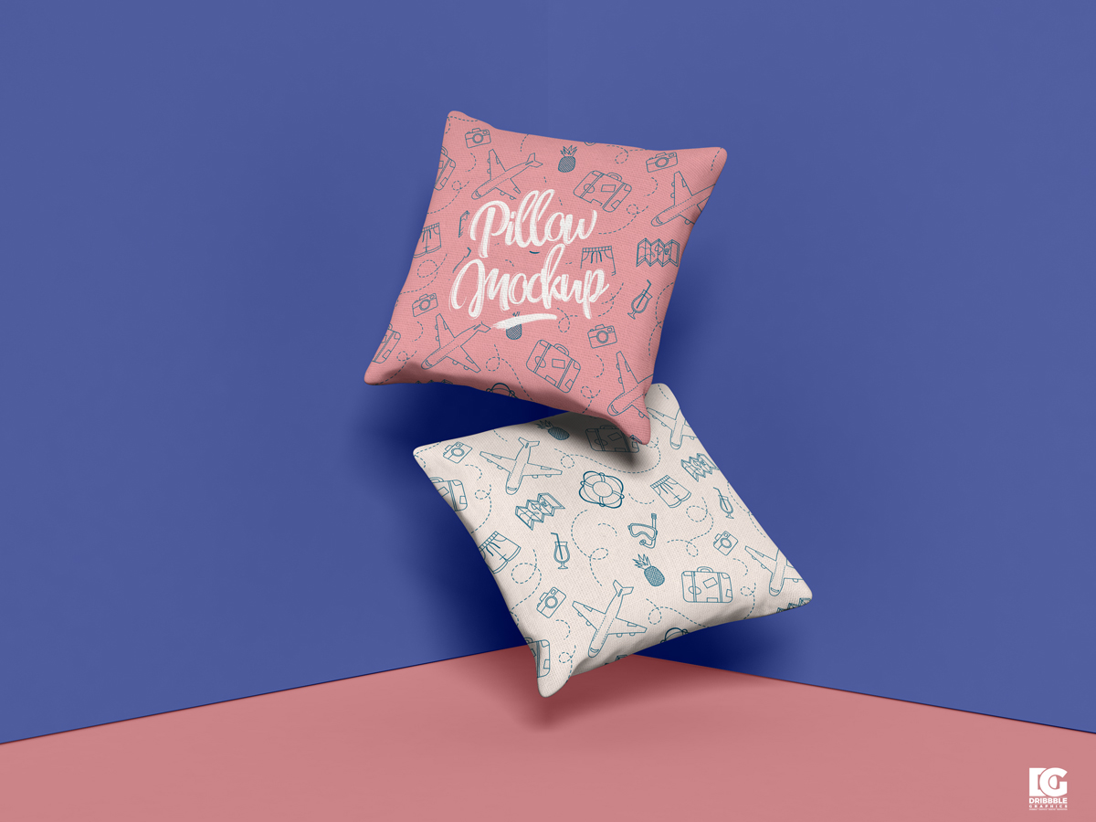 Free-Brand-Square-Pillow-Mockup-Design-PSD-2019-600