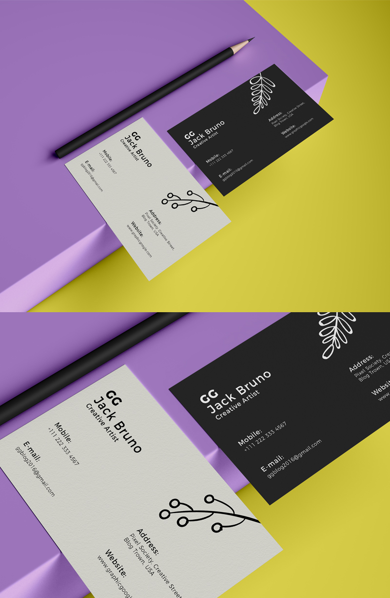 Free-Modern-Business-Card-Mockup-PSD-For-Branding-in-2019