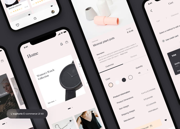 Leuphorie-E-commerce-UI-Kit