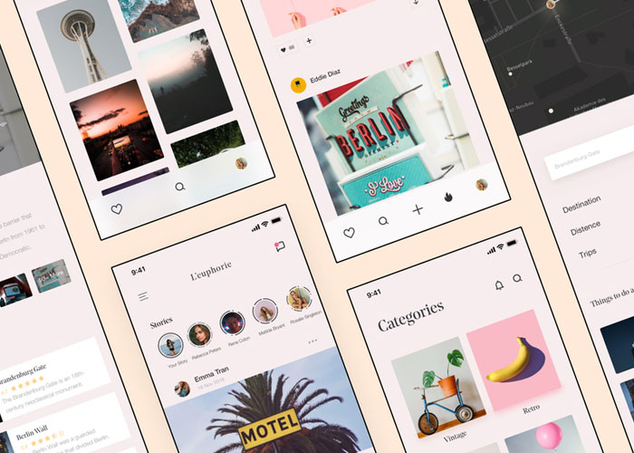 Leuphorie-Timelines-&-Social-UI-Kit