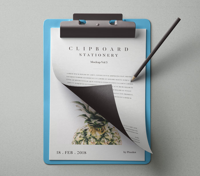 Psd-Clipboard-Stationery-Mockup