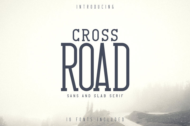 Crossroad-Sans-And-Slab-Serif-Vintage-Typeface