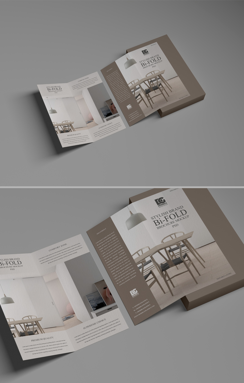 Free-Stylish-Brand-Bi-Fold-Brochure-Mockup-PSD-2019
