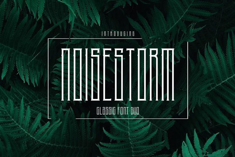 NoiseStorm-Classic-Font-Duo