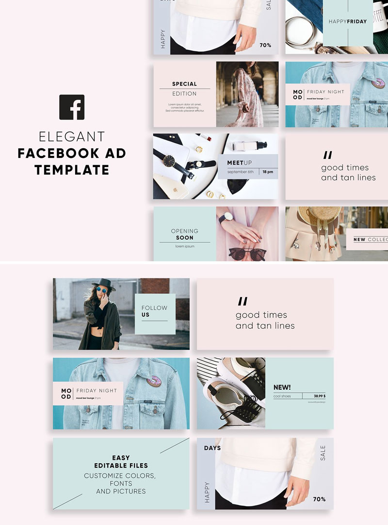 Elegant-Facebook-Ad-Templates