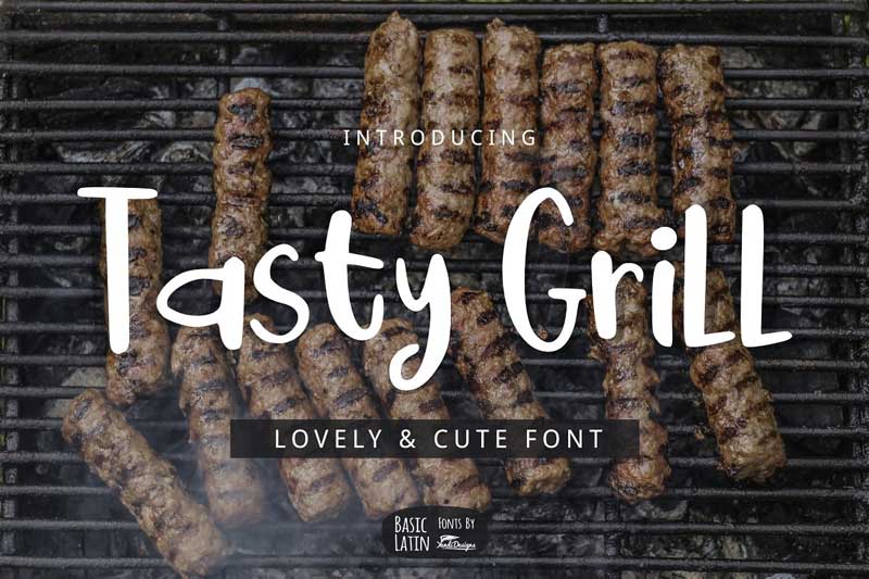 Tasty-Grill-Font