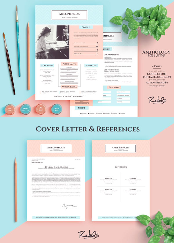 Anthology-Resume-CV-Template