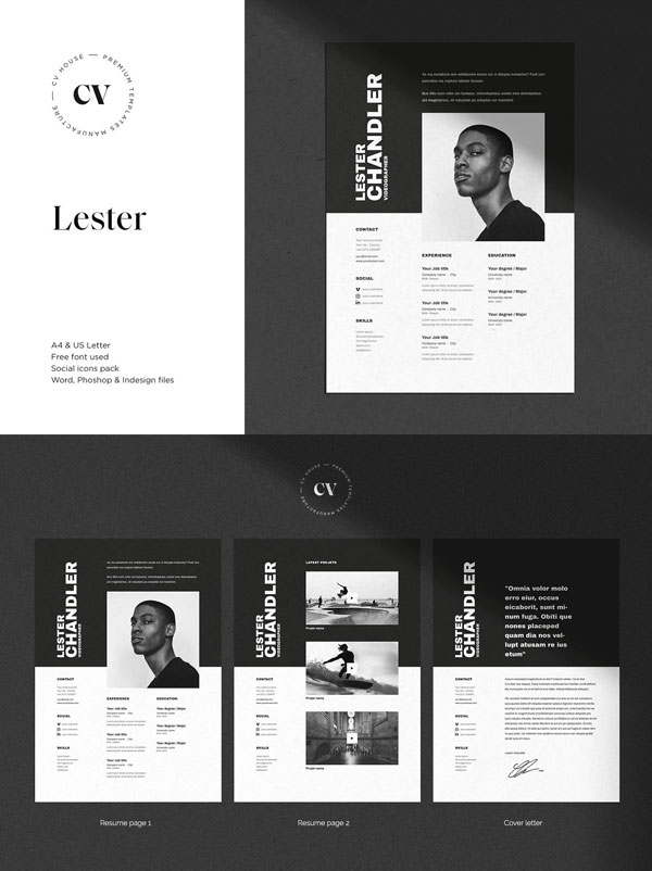 Lester-CV-Resume-Template