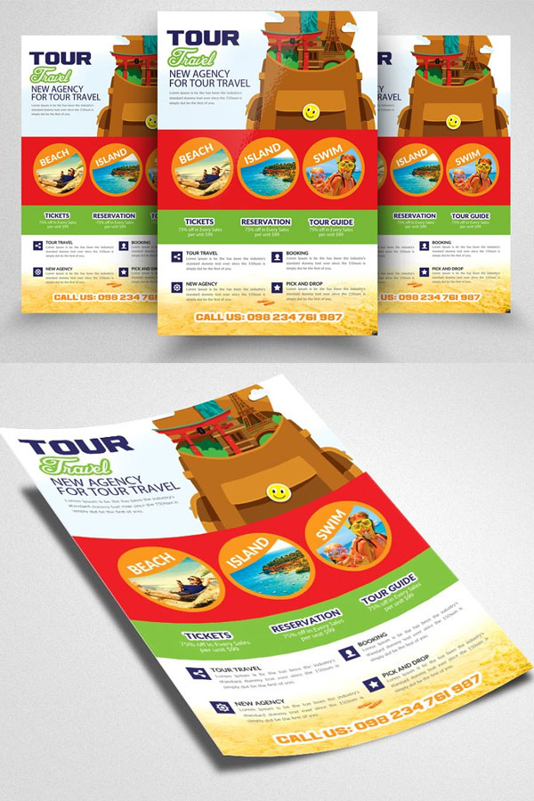 Flyer-Template-For-Travel-&-Tours