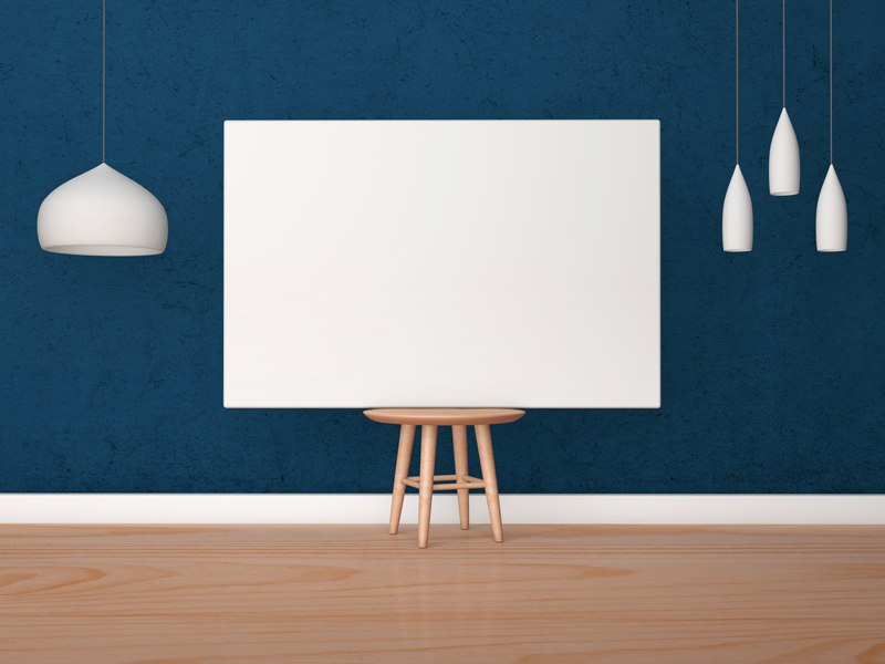 Free-Horizontal-Poster-Canvas-Mockup-on-Wooden-Chair-600