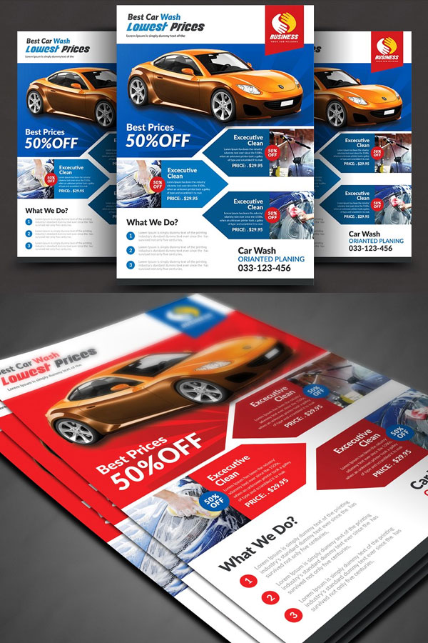 Modern-Flyer-Template-For-Car-Wash-Company-&-Services